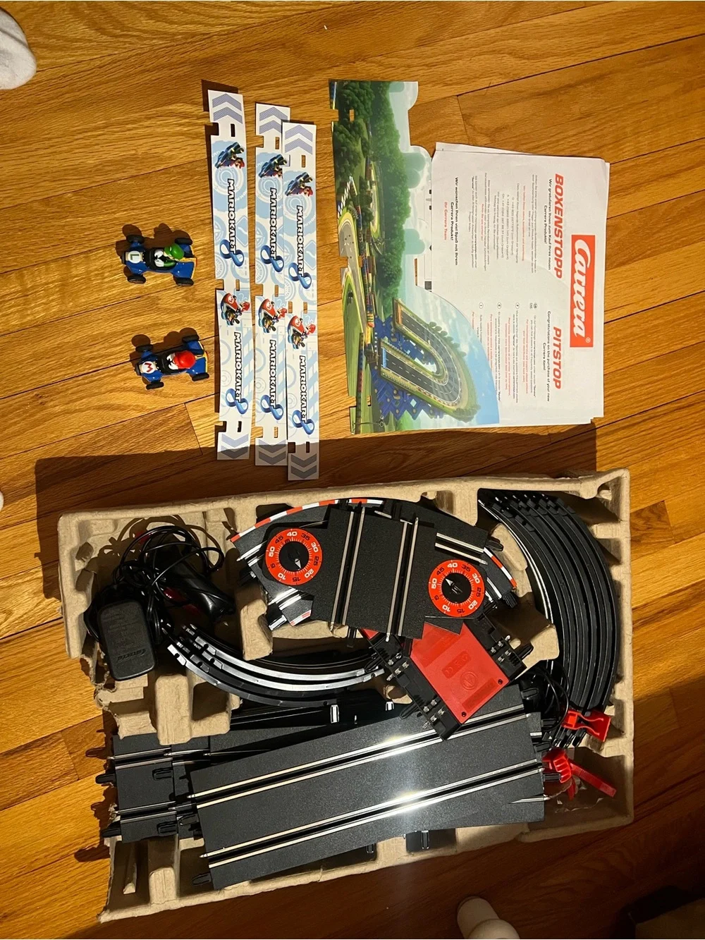 Carrera Mario Kart Racing Set - Blue Box Artwork